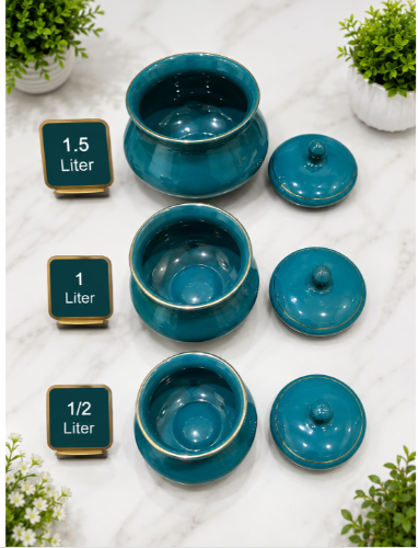 Premium Ceramic Storage Jar Set)